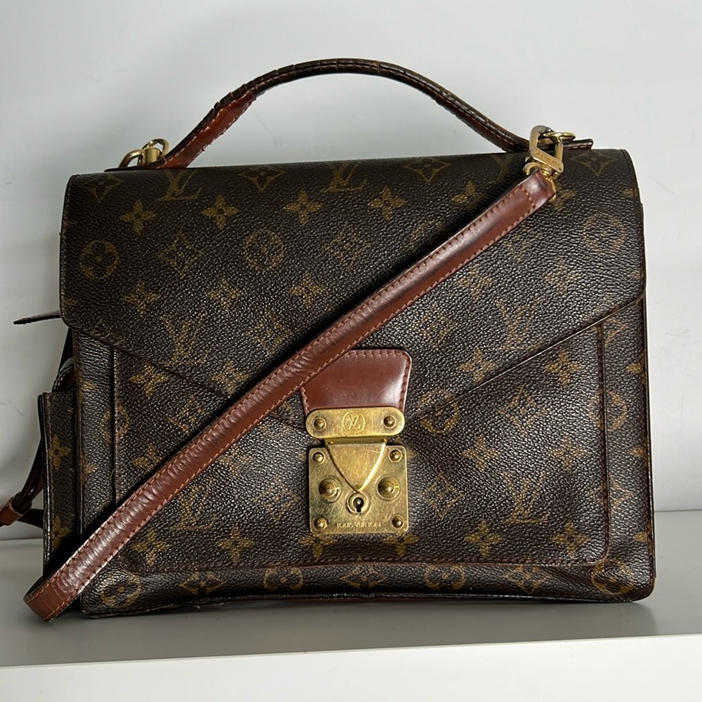 LV MONO MONCEAU 2 WAY BAG